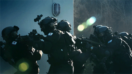 Military hero animation